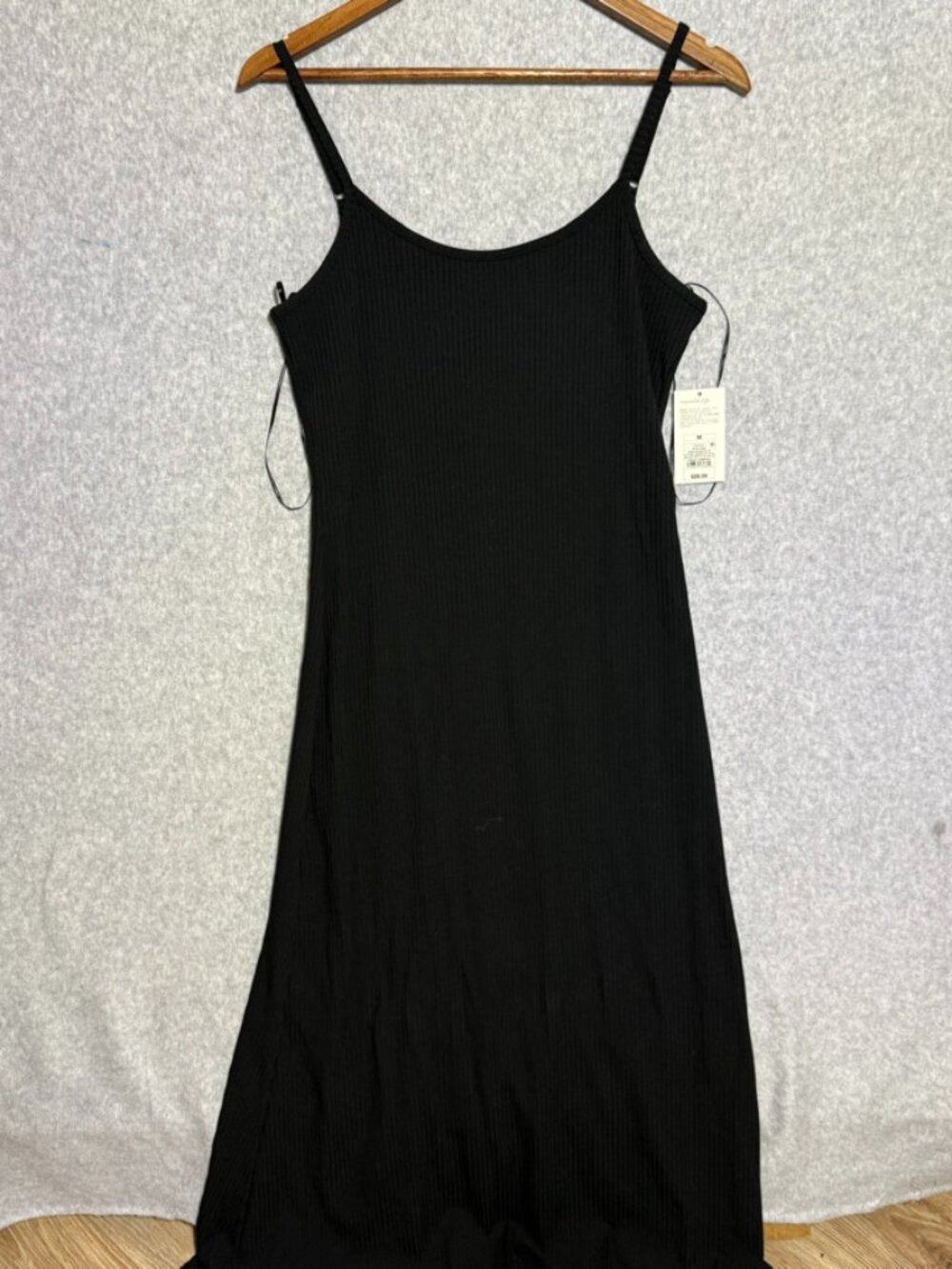 A New Day Ribbed Midi Shift Dress